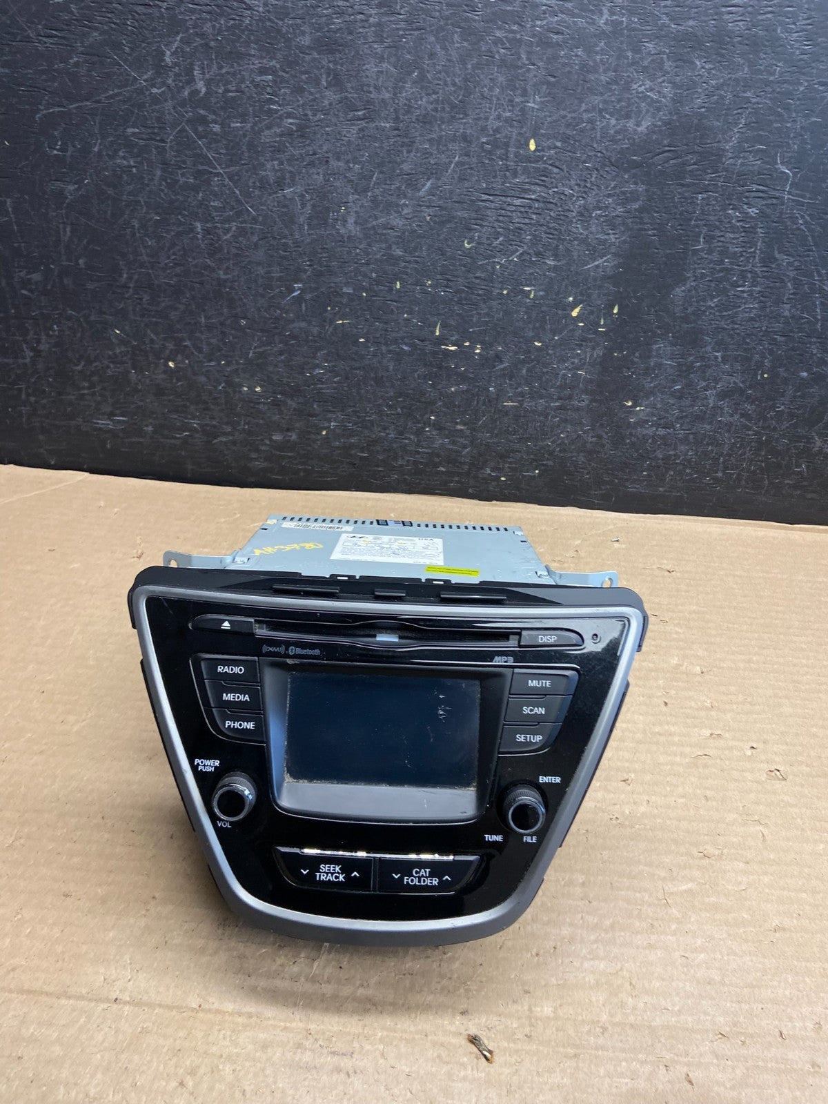 2014 2015 2016 Hyundai Elantra Am Fm Cd Player Radio Receiver AH3720 DG0