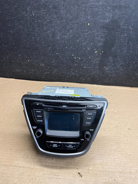 2014 2015 2016 Hyundai Elantra Am Fm Cd Player Radio Receiver AH3720 DG0