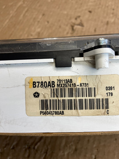 2000-2001 Dodge Ram 1500 Instrument Speedometer Gauge Cluster AD6891 DG6