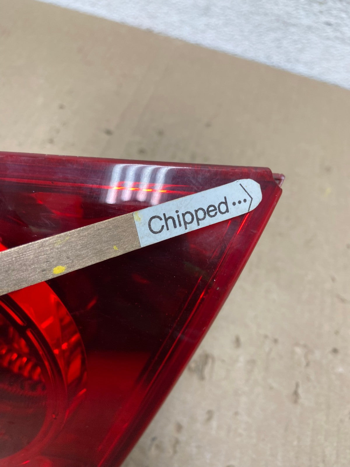 2007 2008 2009 Hyundai Santa Fe Right Passenger Tail Light Inner AE9722 LK4