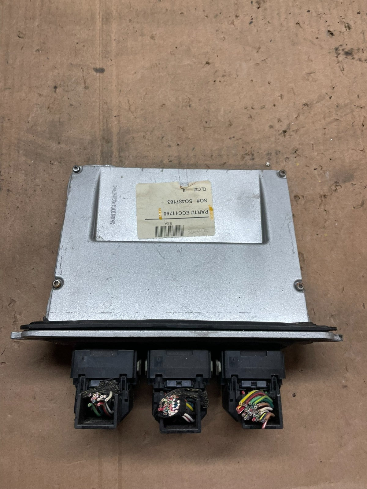 Engine Control Module ECC11760 Blue Streak W2387 PS2