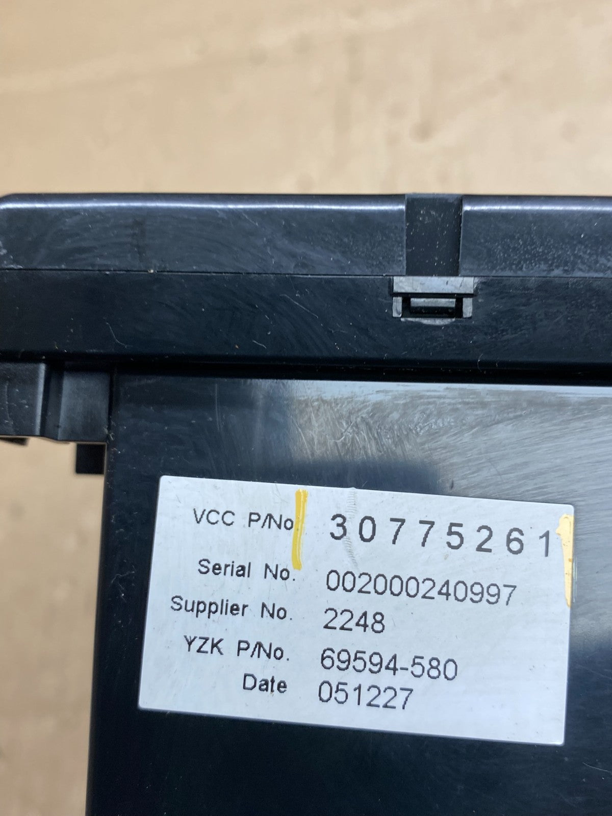 2004 2005 2006 Volvo S40 Radio Audio Information Display Screen ac6592 DG5