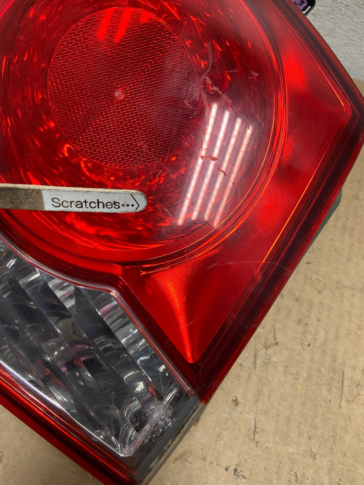 2011 2012 2013 2014 Chevrolet Cruze Left Driver LH Side Tail Light AF7394 LK3