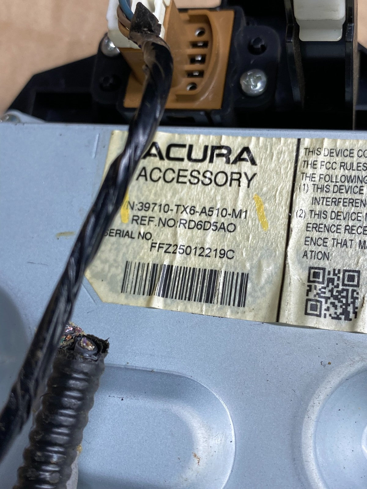 2019 to 2022 Acura ILX Screen Display Navigation Radio Information OEM AA4543 DG6