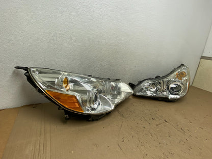 2010 2011 2012 Subaru Legacy Outback Left+Right Xenon Headlights AG8075 DW1