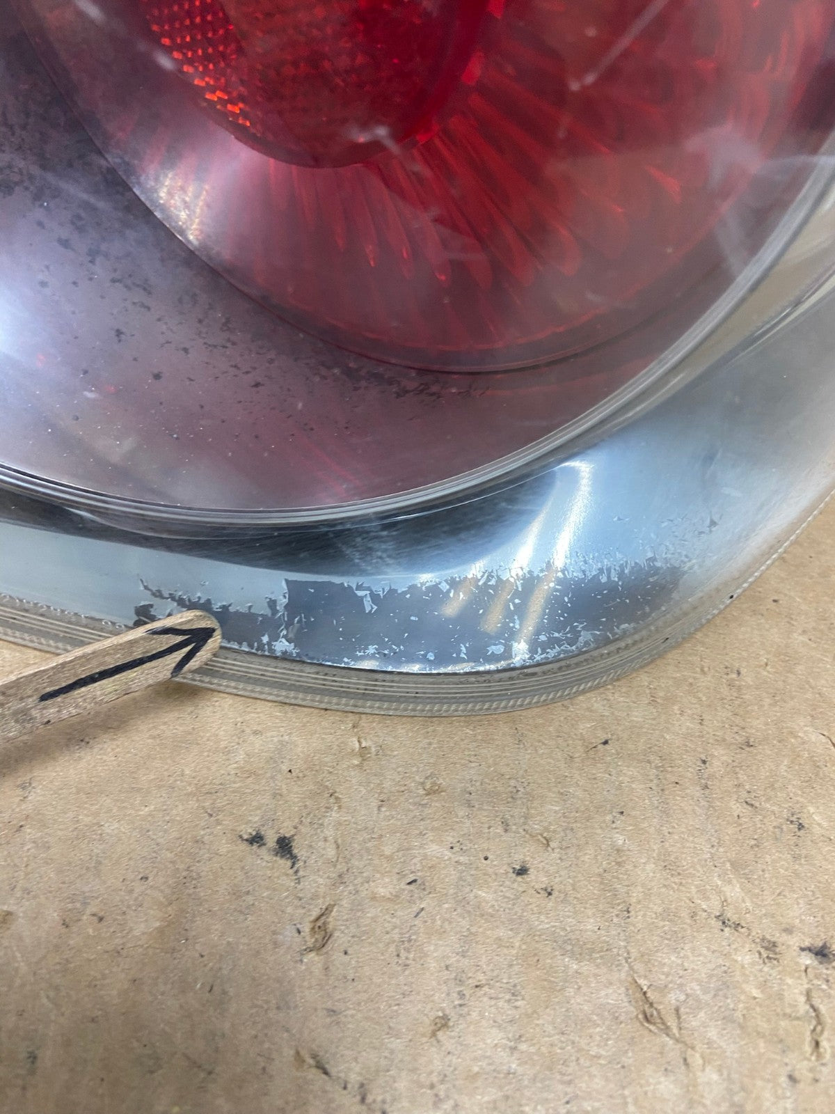 2005 to 2006 Nissan Altima Tail Light Right Passenger RH Side AI3560 LK5