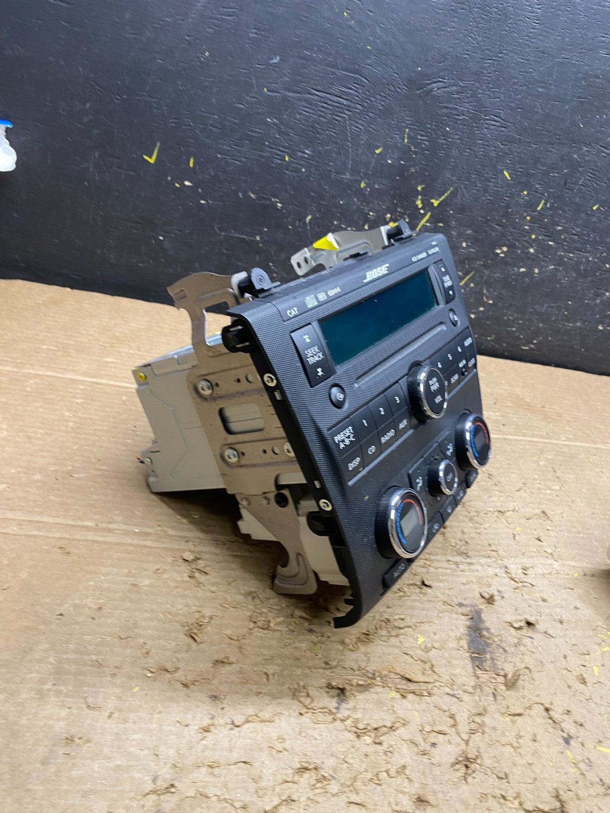 2007 to 2009 Nissan Altima Radio Cd Mp3 Player AUX Climate Control X1532 DG1