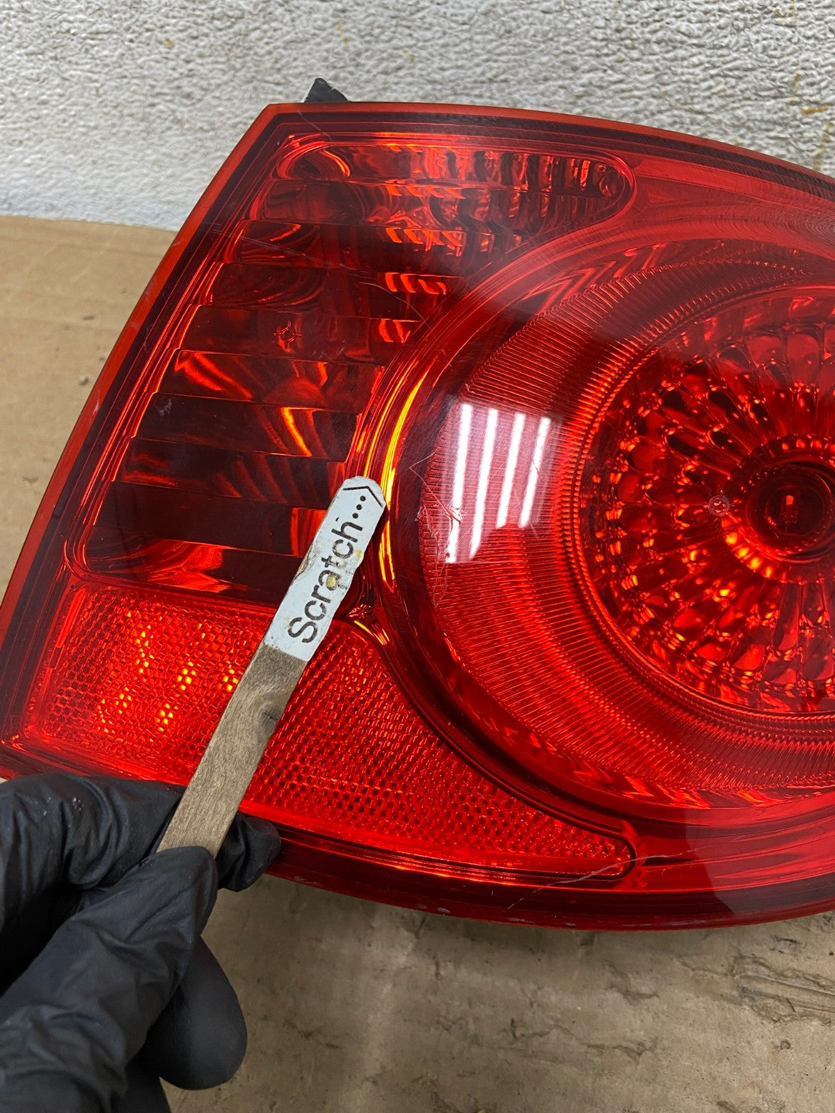 2007 to 2010 Hyundai Elantra Sedan Right Passenger Side Tail Light AH9142 LK3