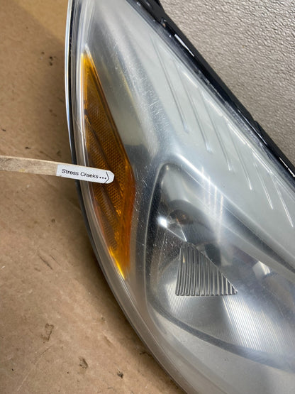 2012 2013 2014 Ford Focus Right Passenger Rh Side Headlight Oem AB5174 DW4