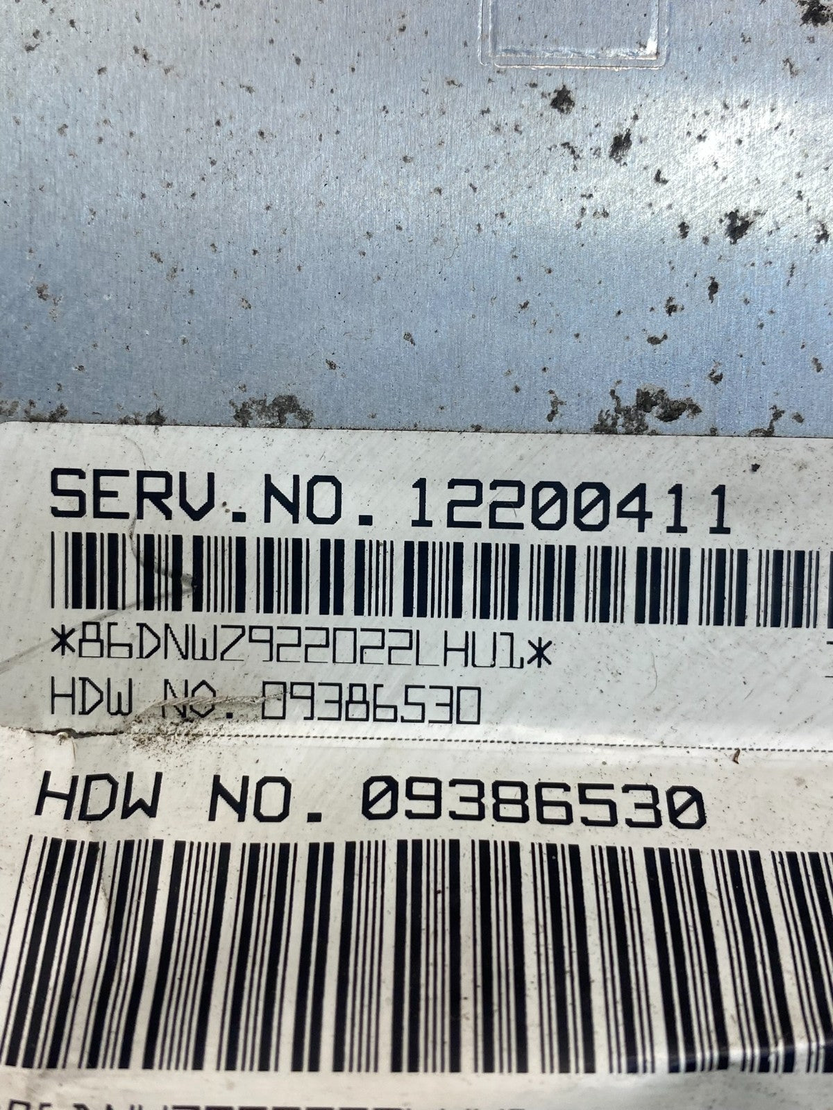 2001-2002 Silverado Tahoe Engine Computer Module 12200411 ECM ECU AF6793 DW2