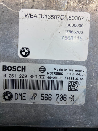 2006 to 2007 Bmw 550i 650i 750i Engine Computer ECU Control Module ECM ae4618 DG2