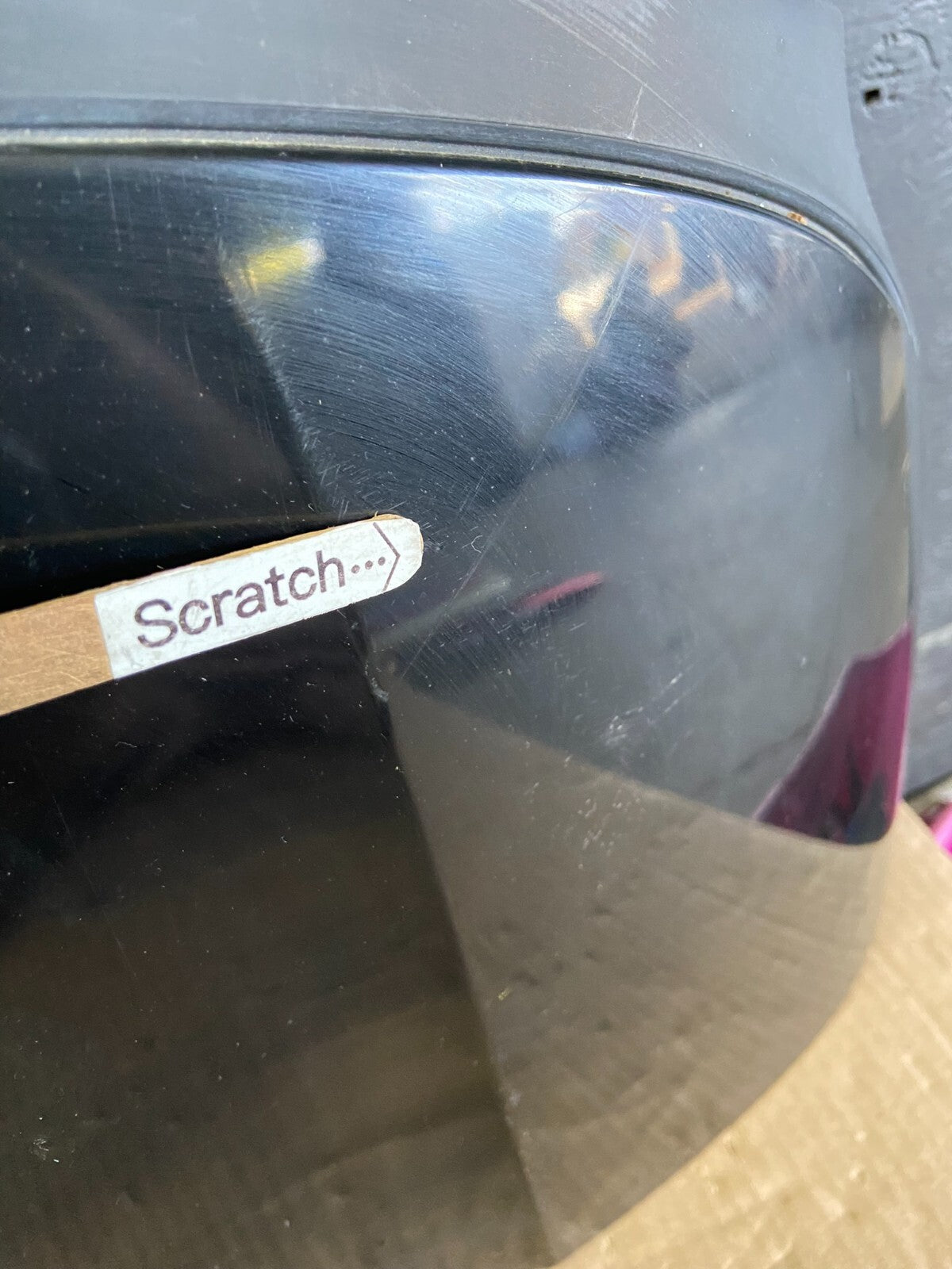 2007 to 2013 BMW X5 Trunk Hatch Spoiler 7157689 D9403 OEM DG15