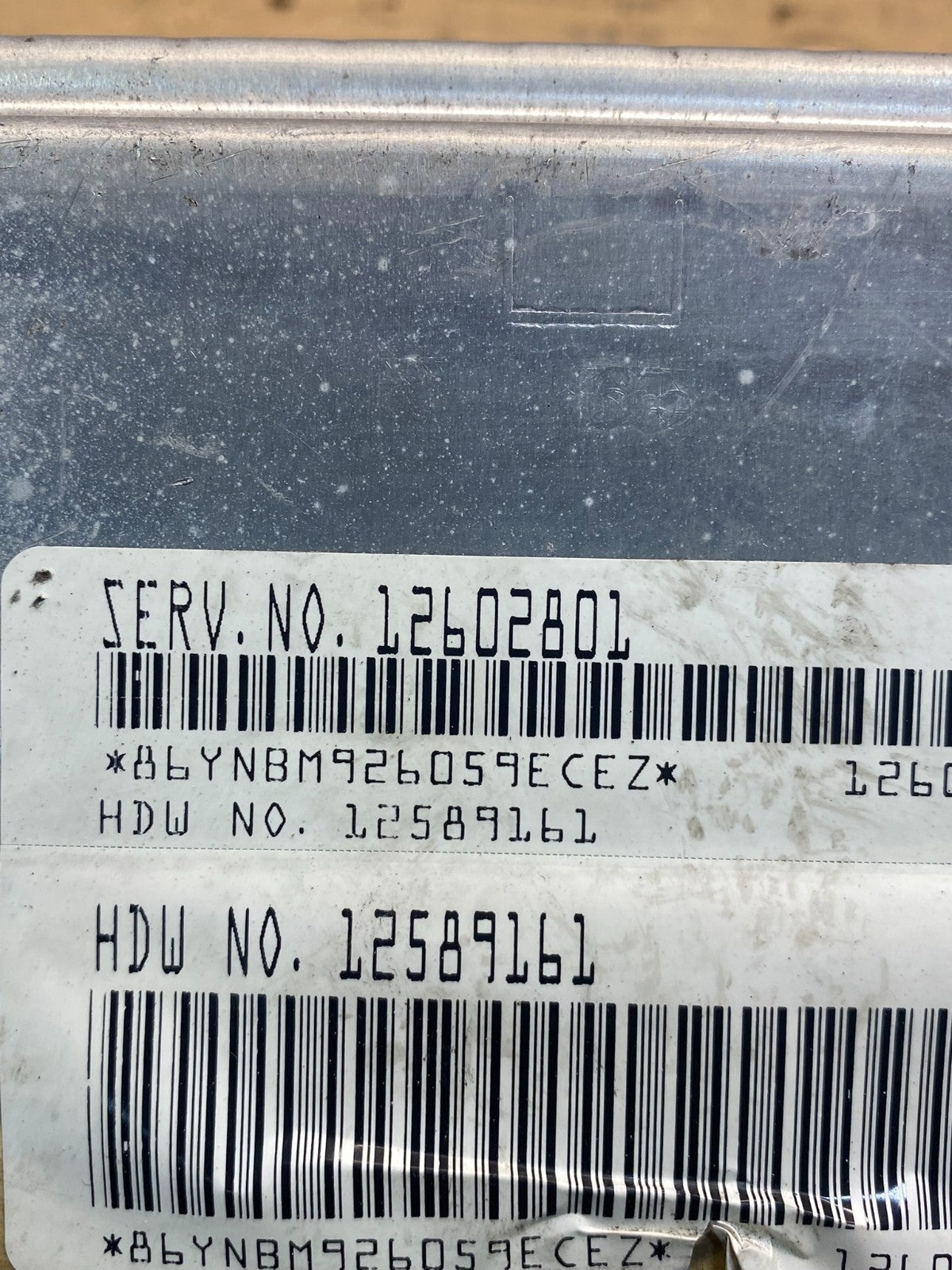 2005 Chevrolet Astro Ecu Engine Control Module Unit Ecm 12602801 AD9387 DG2