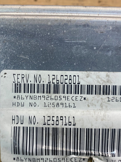 2005 Chevrolet Astro Ecu Engine Control Module Unit Ecm 12602801 AD9387 DG2