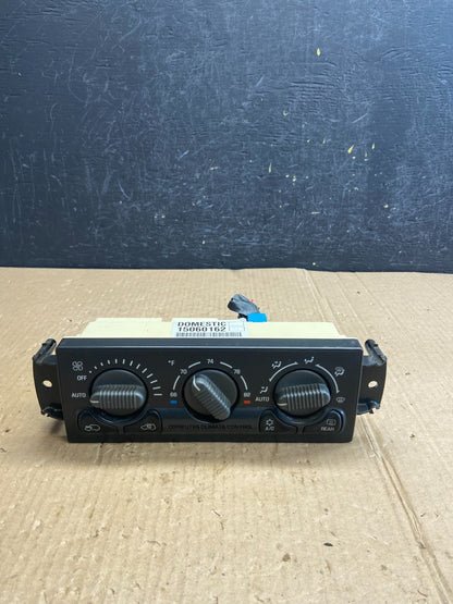 1999 to 2002 Chevrolet Silverado HVAC Heater Climate Control Module AE3953 DG0