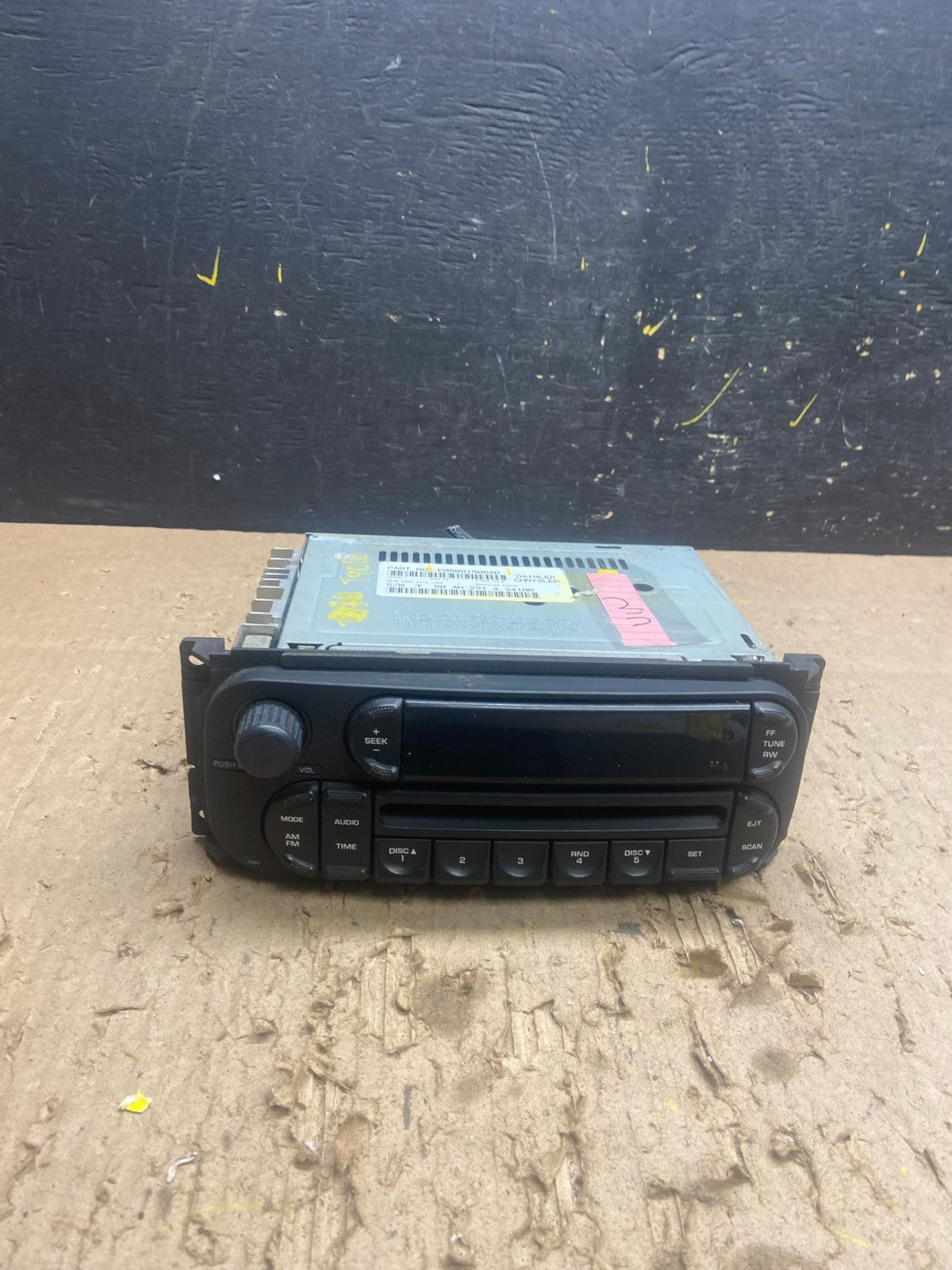 2002-2007 Chrysler Dodge Jeep Ram Radio CD Player Receiver T9016 DG0
