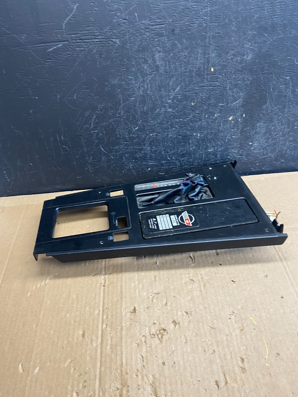 1984 to 1989 Chevrolet C4 Corvette Automatic Shifter Bezel Trim Plate AD22461