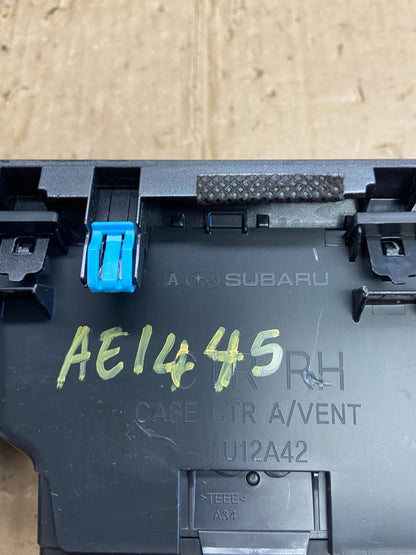 2015 - 2019 Subaru Outback Legacy Center Console A/C Air Vent AE4145 DG5