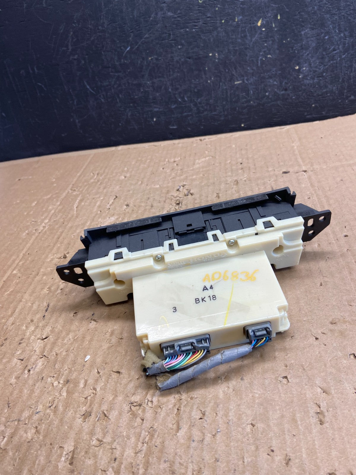 2009 to 2014 Acura TSX A/C Heater Climate Control Panel AD6836 DG3
