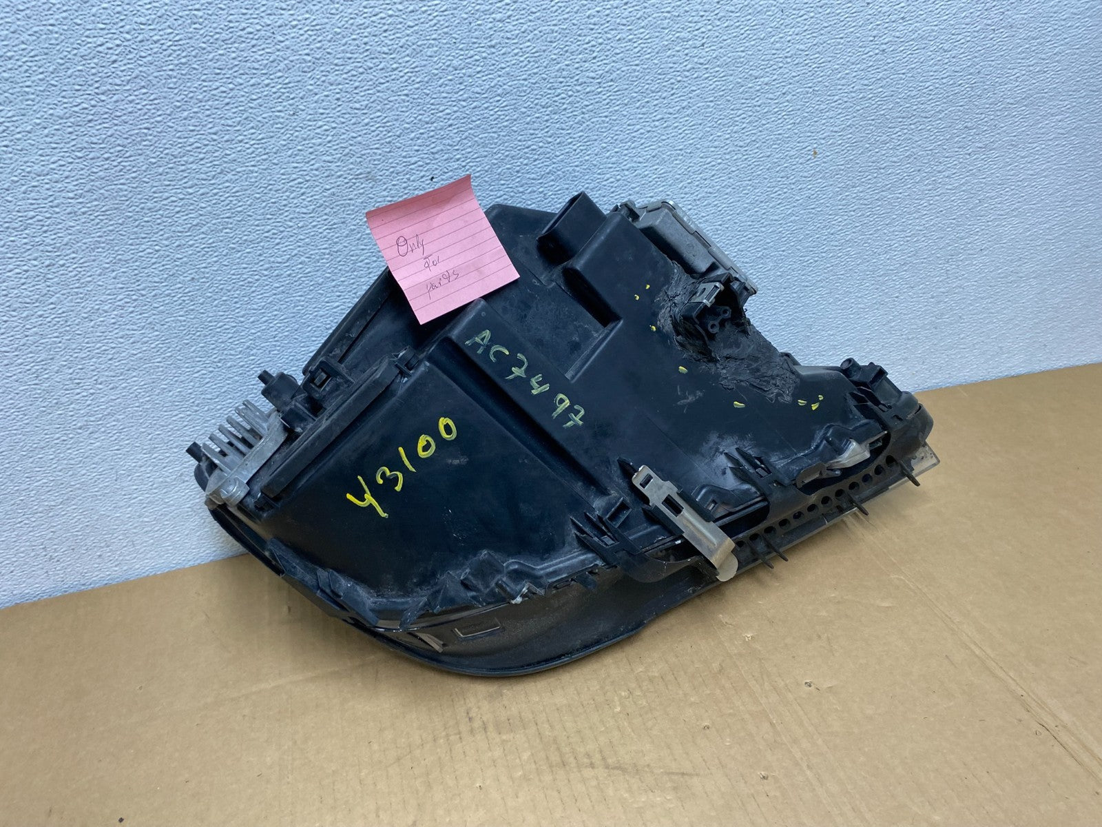 2009-2012 BMW 7-Series 740i 750i Left Driver LH Xenon HID Headlight AC74976