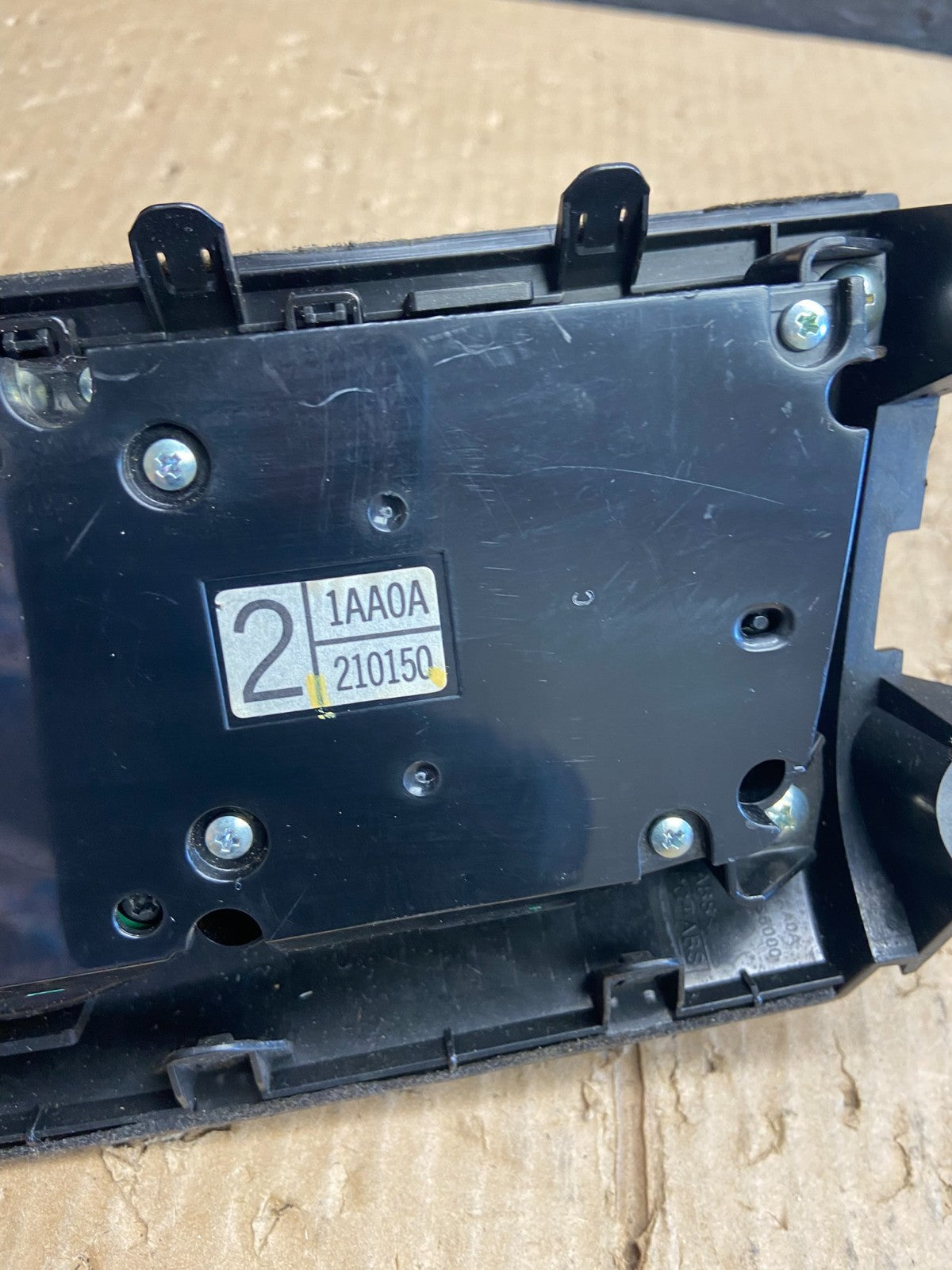 2011 - 2014 Nissan Murano AM FM Radio CD Climate Control Panel AF1553 DG5