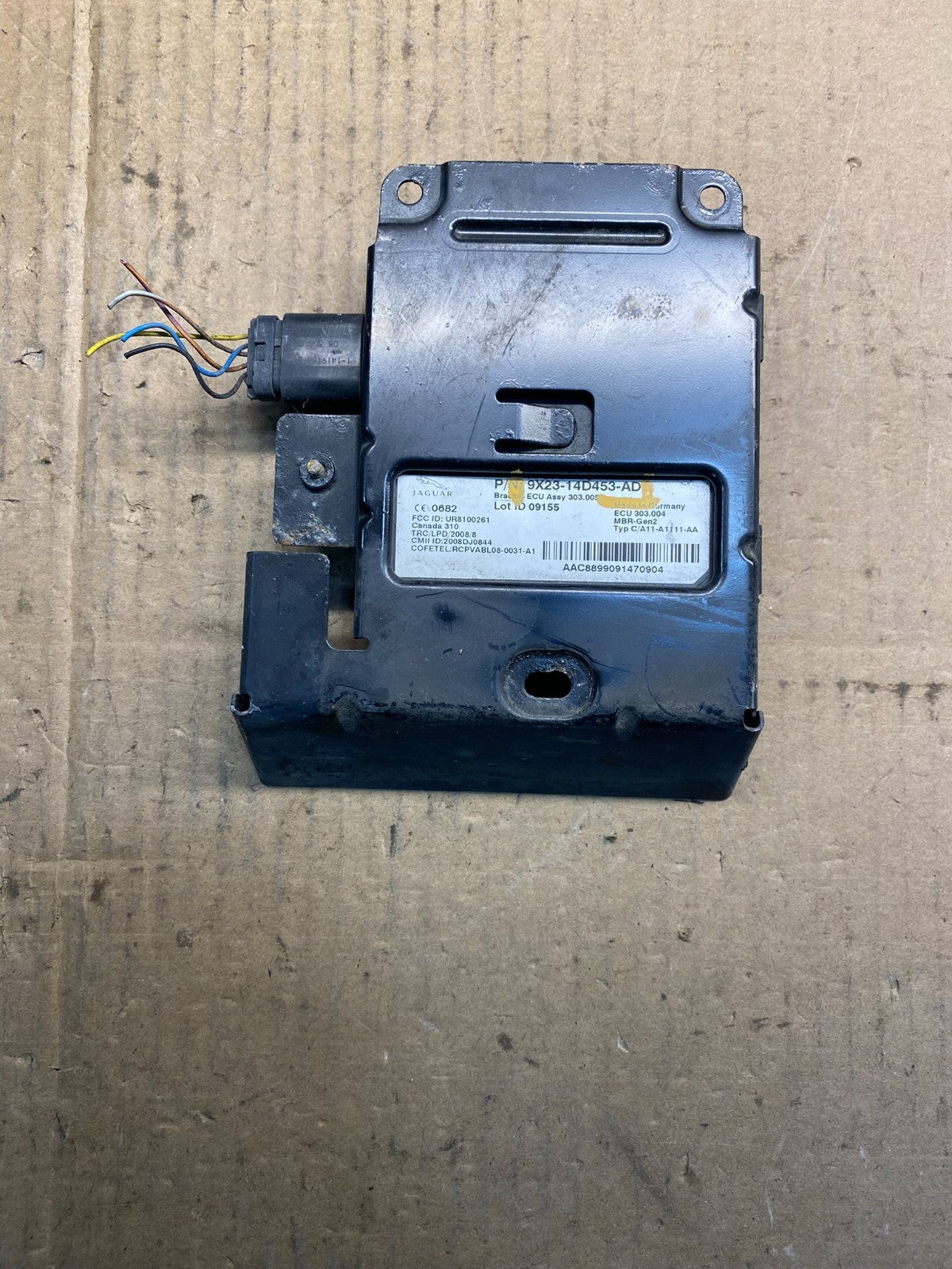 2009-2015 Jaguar XF Rear Blind Spot Radar Sensor Control Module Oem aa7773 DG0