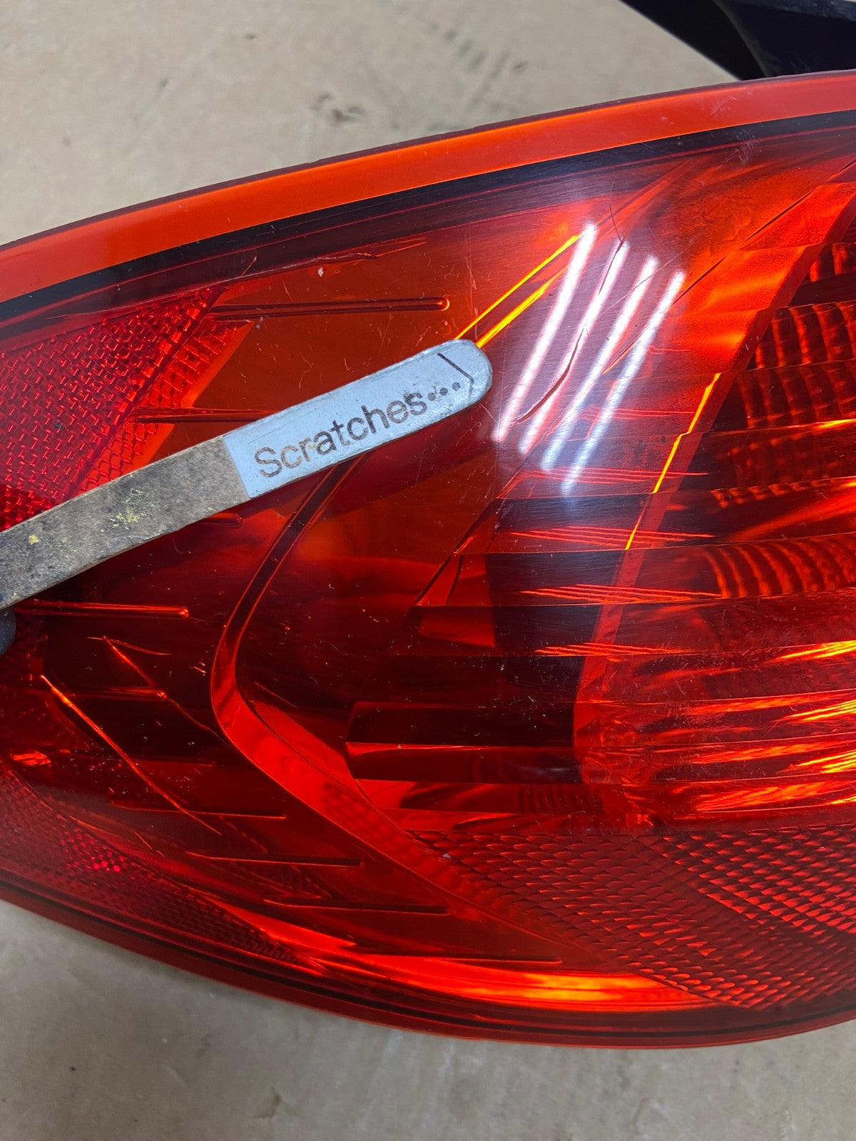 2008 to 2014 Subaru Tribeca Left Driver Lh Side Tail Light AF7409 LK3