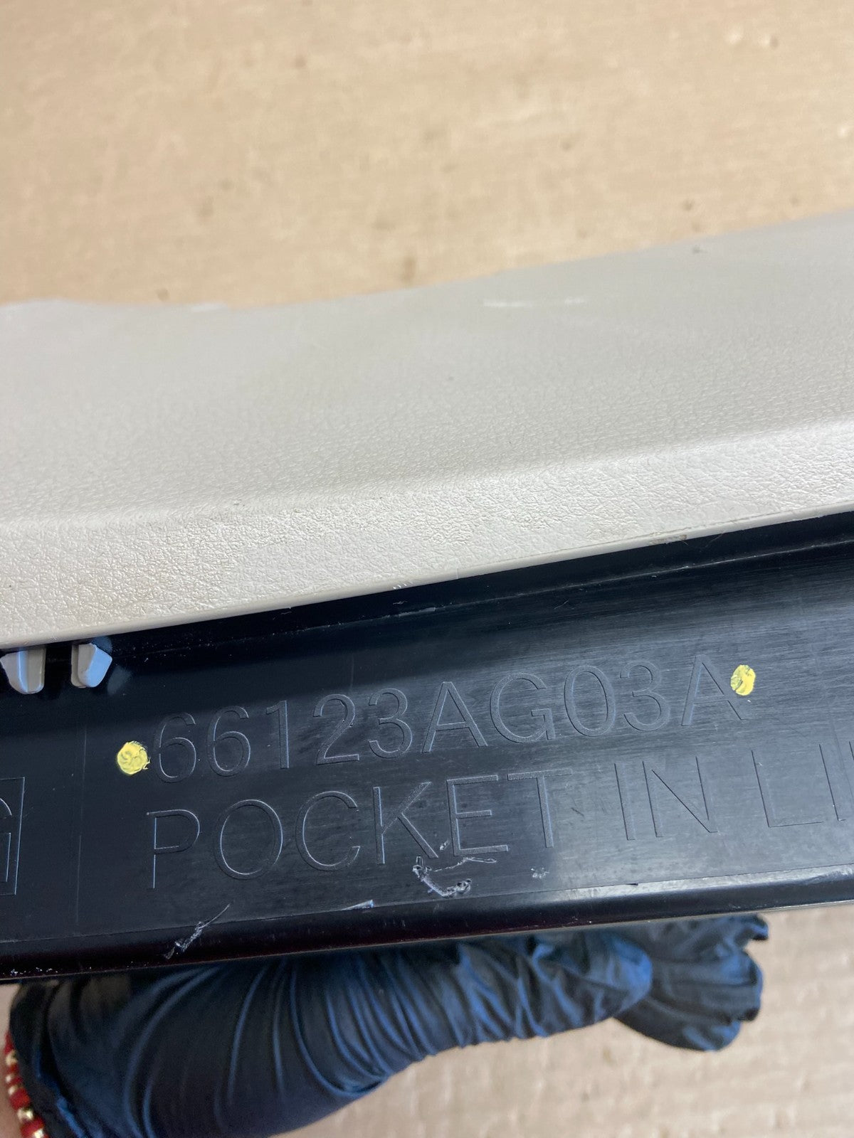 2008 - 2009 Subaru Outback Right Passenger Side Glove Box AH1573 DG6