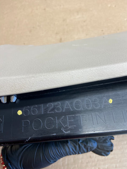 2008 - 2009 Subaru Outback Right Passenger Side Glove Box AH1573 DG6