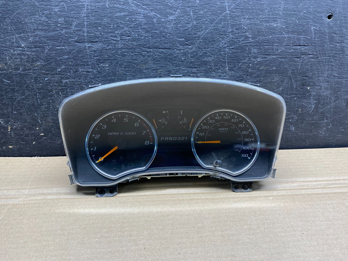 2006 to 2012 Chevrolet Colorado Instrument Cluster Speedometer AH7559 PS0