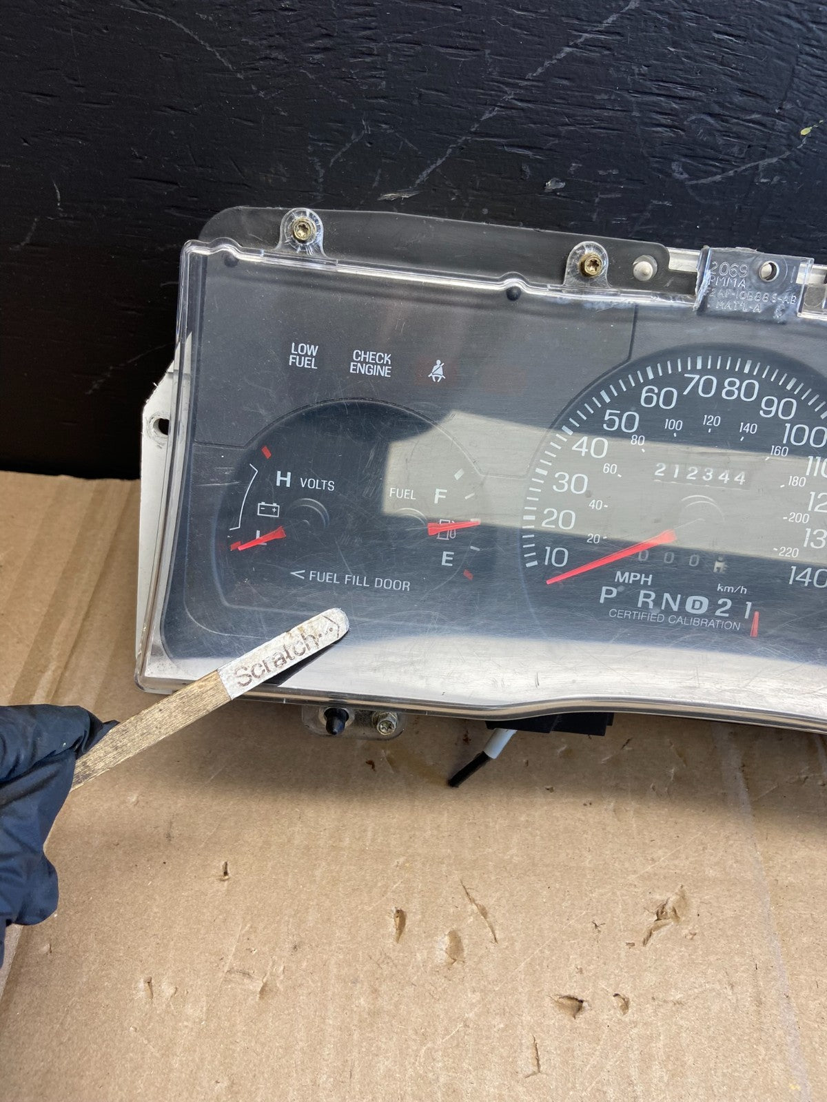 2001 to 2005 Mercury Grand Marquis Speedometer Cluster Gauge Oem ab8921 DG1