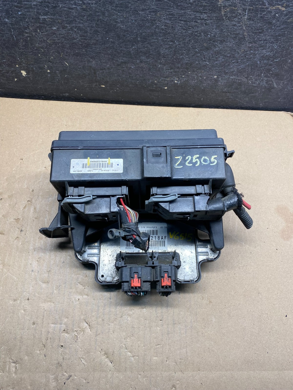 2009 Jeep Grand Cherokee Fuse Box Relay Panel Body Control Module BCM AI7428 DG0