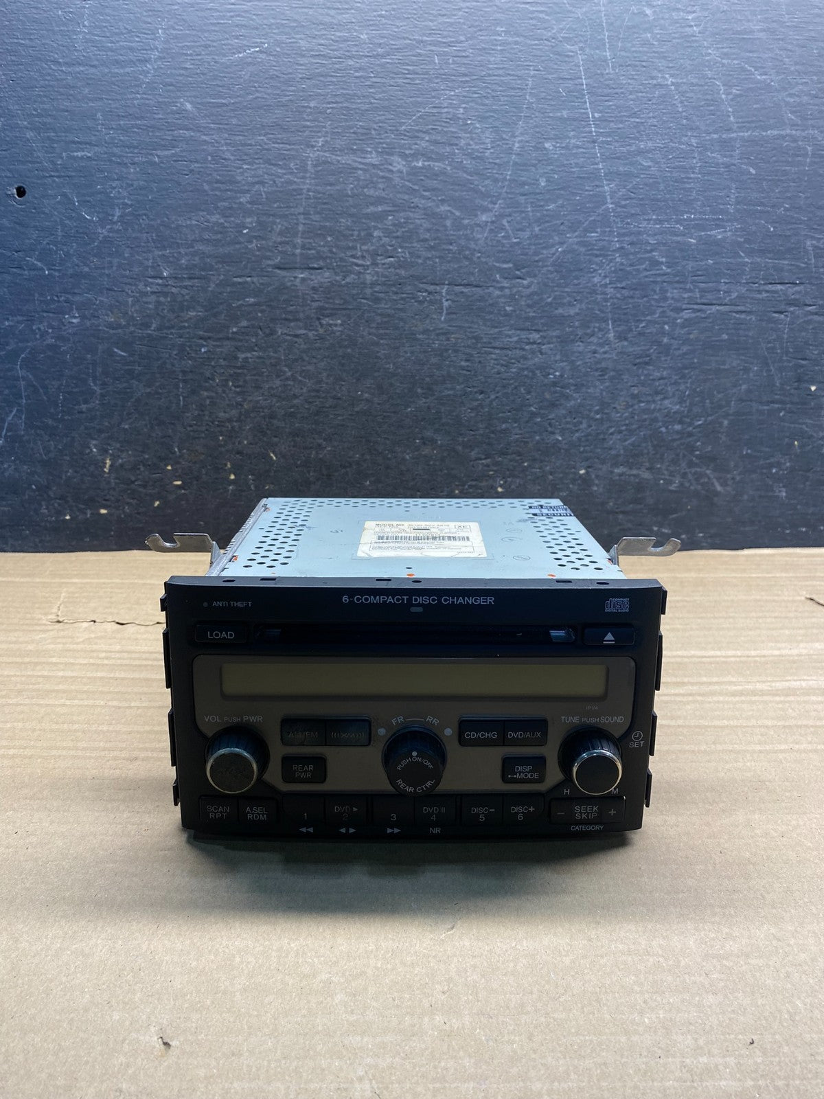 2006-2008 Honda Pilot Center Radio AM CD Player Climate Control AH9918 DW0