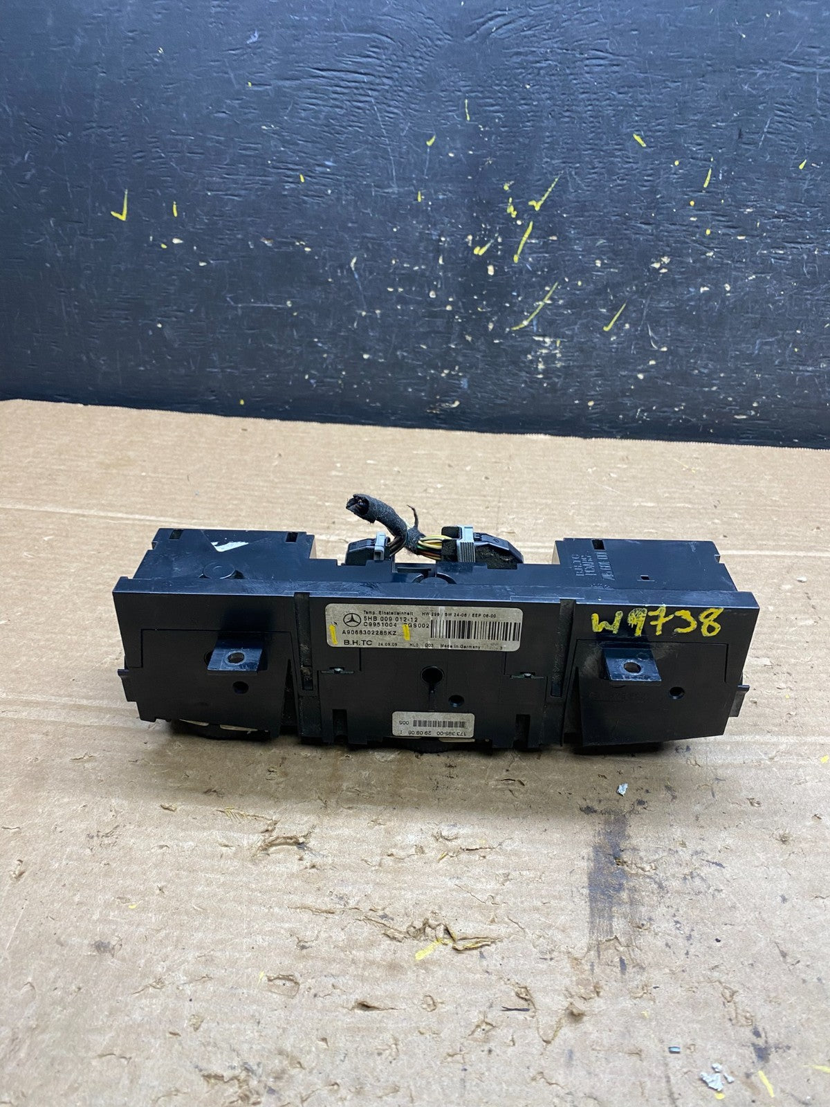 2007 2008 2009 Mercedes Dodge Sprinter A/C AC Climate Control Panel Oe W9738  DG6