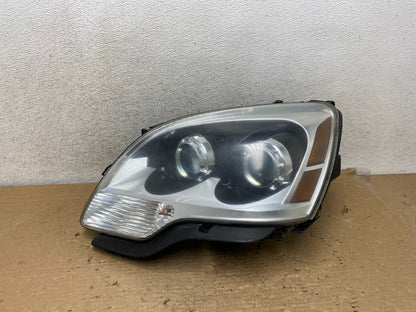 2007 to 2012 Gmc Acadia Halogen Headlight Left Driver LH Side AH9276 DW0