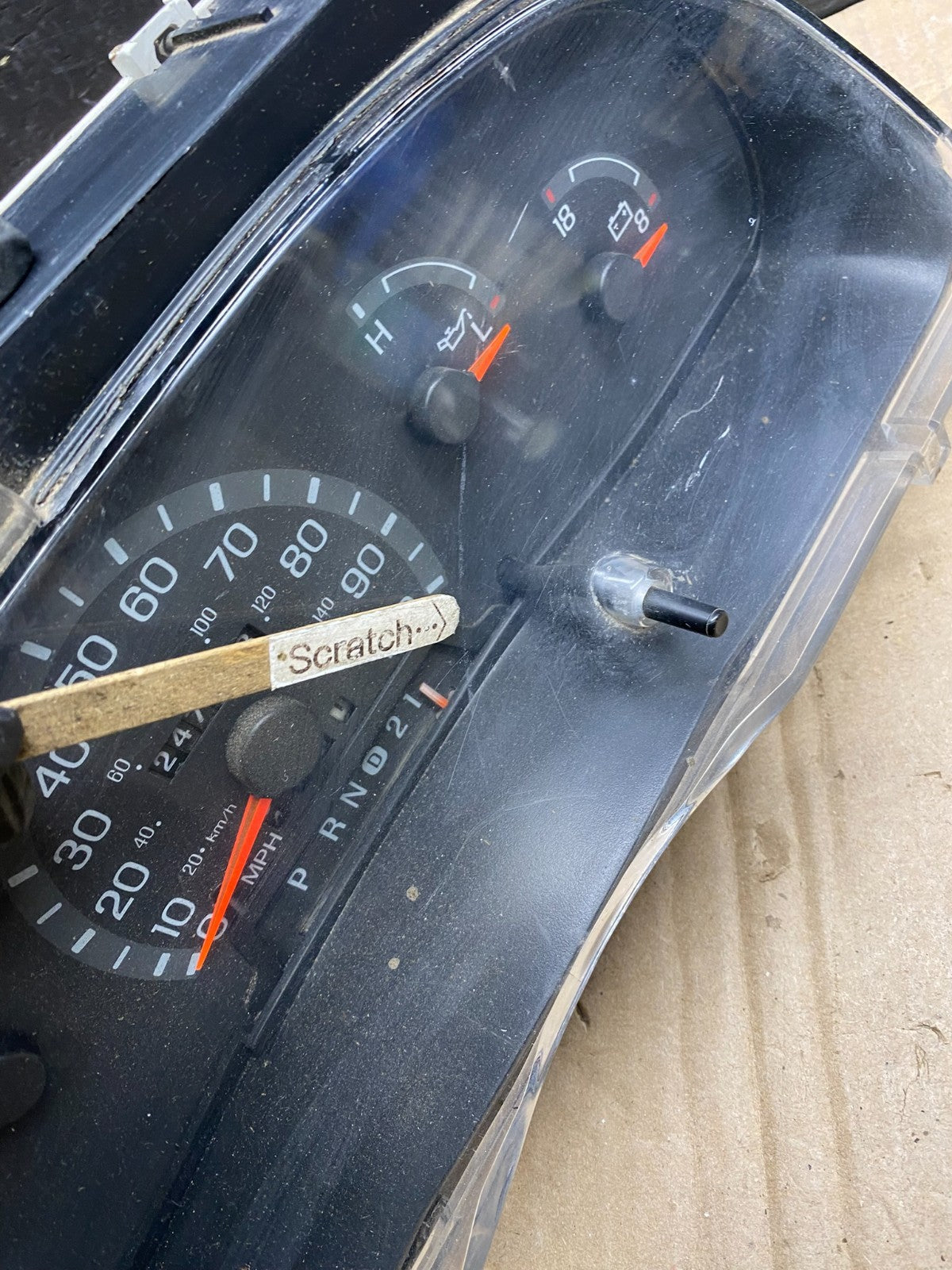 2001 - 2002 Ford Econoline E250 E350 Van Speedometer Instrument Cluster X2065 DG1