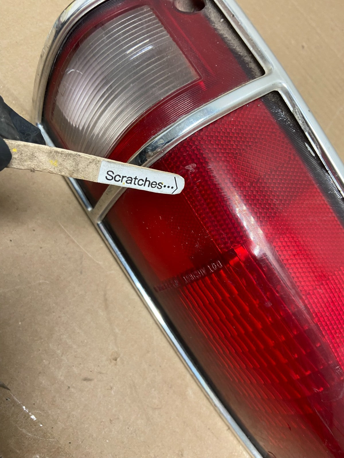 1983 - 1994 Chevrolet S10 GMC Sonoma Left Driver Tail Light Oem AA8664 DW3