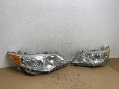 2012 2013 2014 Toyota Camry Left+Right Halogen Headlights AE8871 DW2