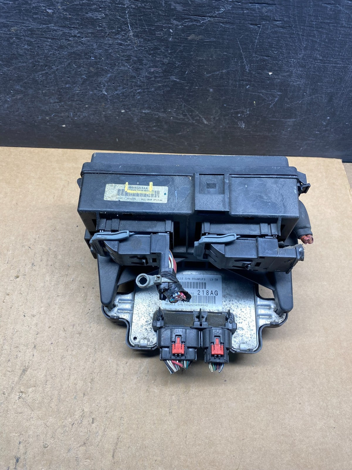 2009 Jeep Grand Cherokee Fuse Box Relay Panel Body Control Module BCM AH5089 DG0