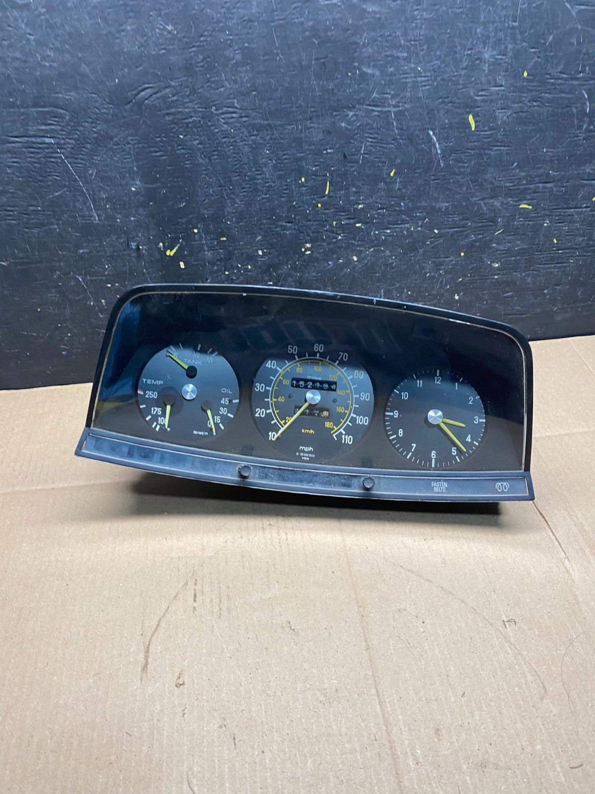 1977 - 1980 Mercedes W140 S320 Instrument Cluster Speedometer r3008 DG0