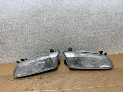 1997 1998 1999 Toyota Camry Left+Right Side Set Halogen Headlights AB3362 DW0