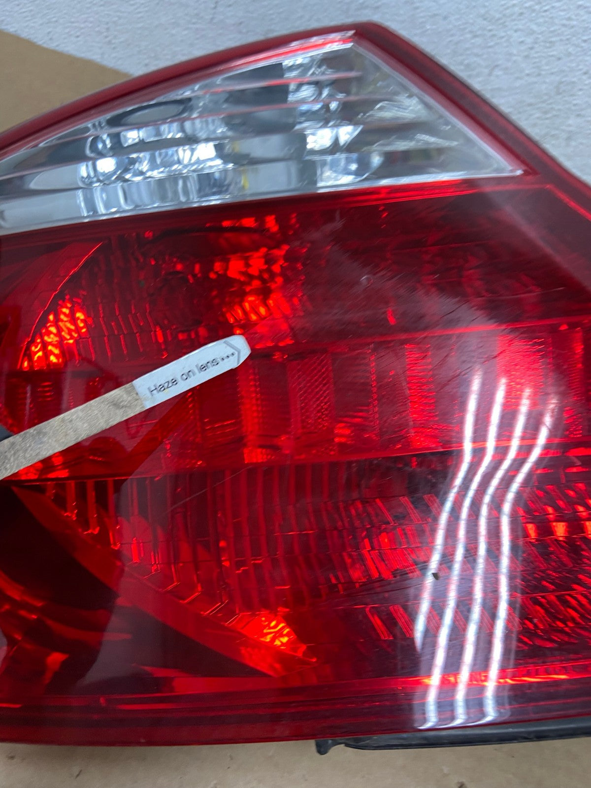 2008 to 2010 Honda Accord Coupe Left Driver LH Side Tail Light AD3814 LK4