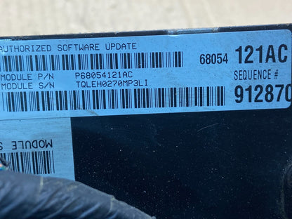 2008 2010 Dodge Charger Chrysler 300 Engine Control ECM 68054121ac AG1649 DW2