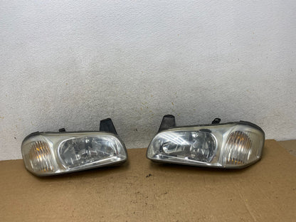 2000 to 2001 Nissan Maxima Left + Right Set Halogen Headlights AI3691 DW0