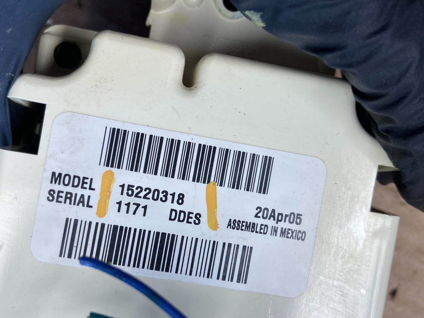 2003-2006 GMC Chevrolet Envoy Trailblazer Climate Control A/C Panel AF6377 DG5
