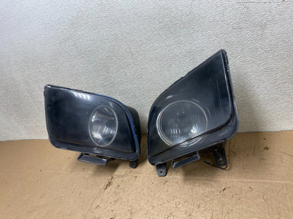 2005 to 2009 Ford Mustang Left+Right Set Side Black Halogen Headlight W2958 DW1