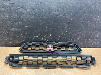 2013-2015 Mitsubishi Outlander Front Upper Lower Set Grille Z3244 DG0