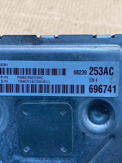 2015 Dodge Journey 3.6L ECU ECM Engine Computer Module AG9549 DW2