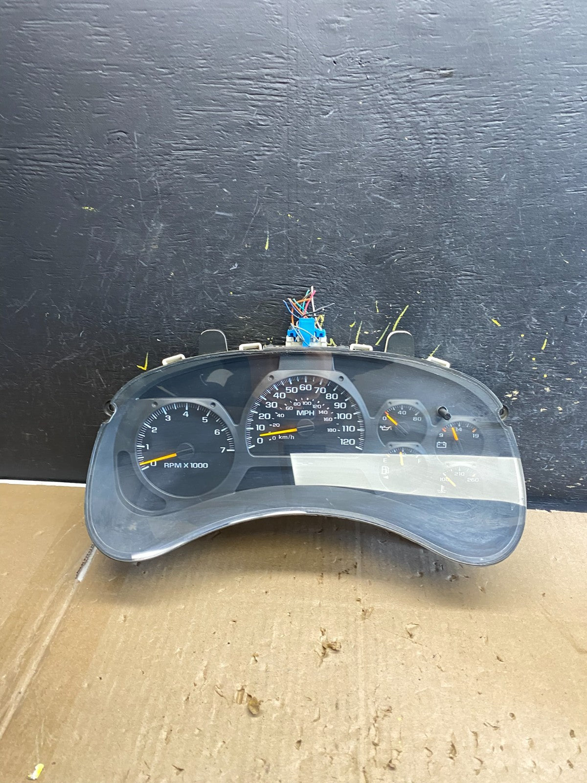 2002 to 2009 Chevrolet Trailblazer Speedometer Cluster Gauge OEM  ab2172 DG0