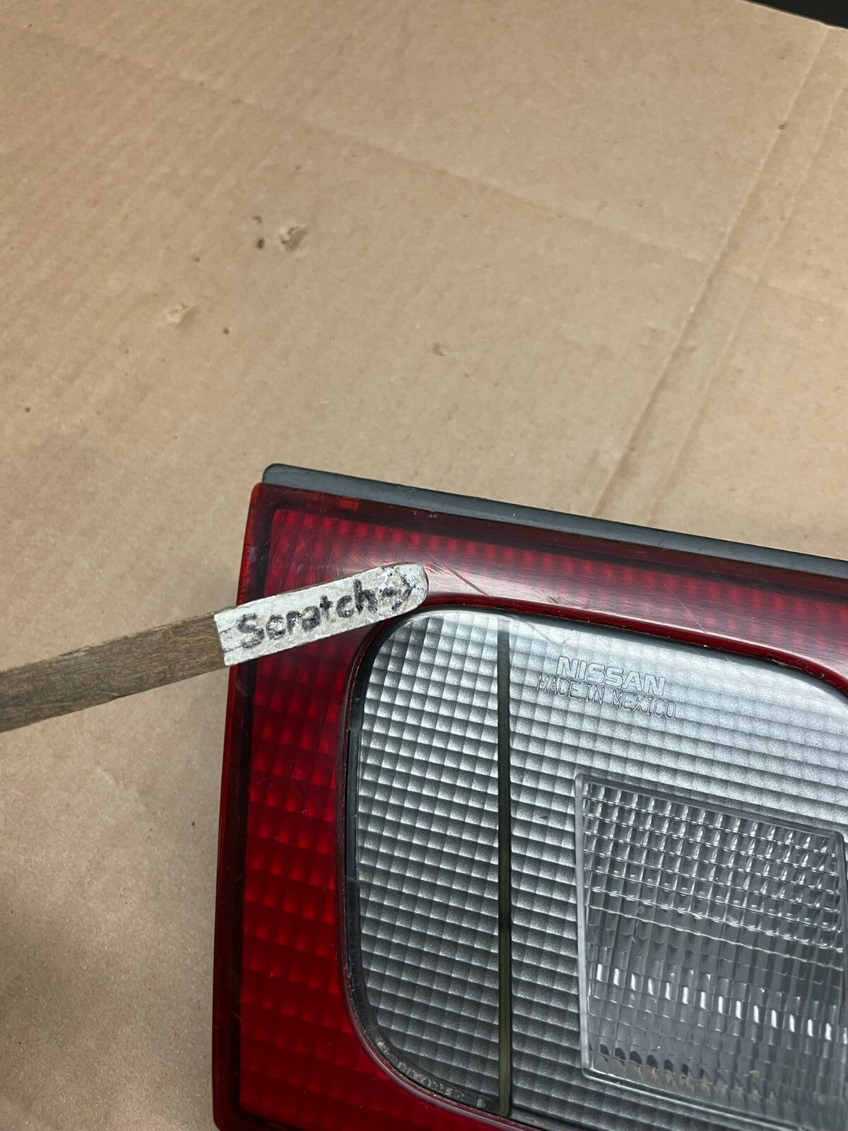 1995 to 1997 Nissan Sentra Tail Panel Rear Center Panel OEM 26540-F4304 M90084